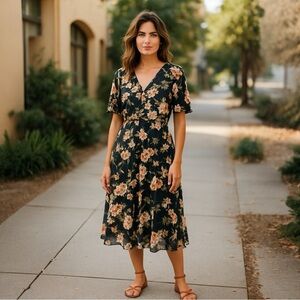 Inspired Hearts-Babydoll Top-Flutter Sleeves- Size: XXL